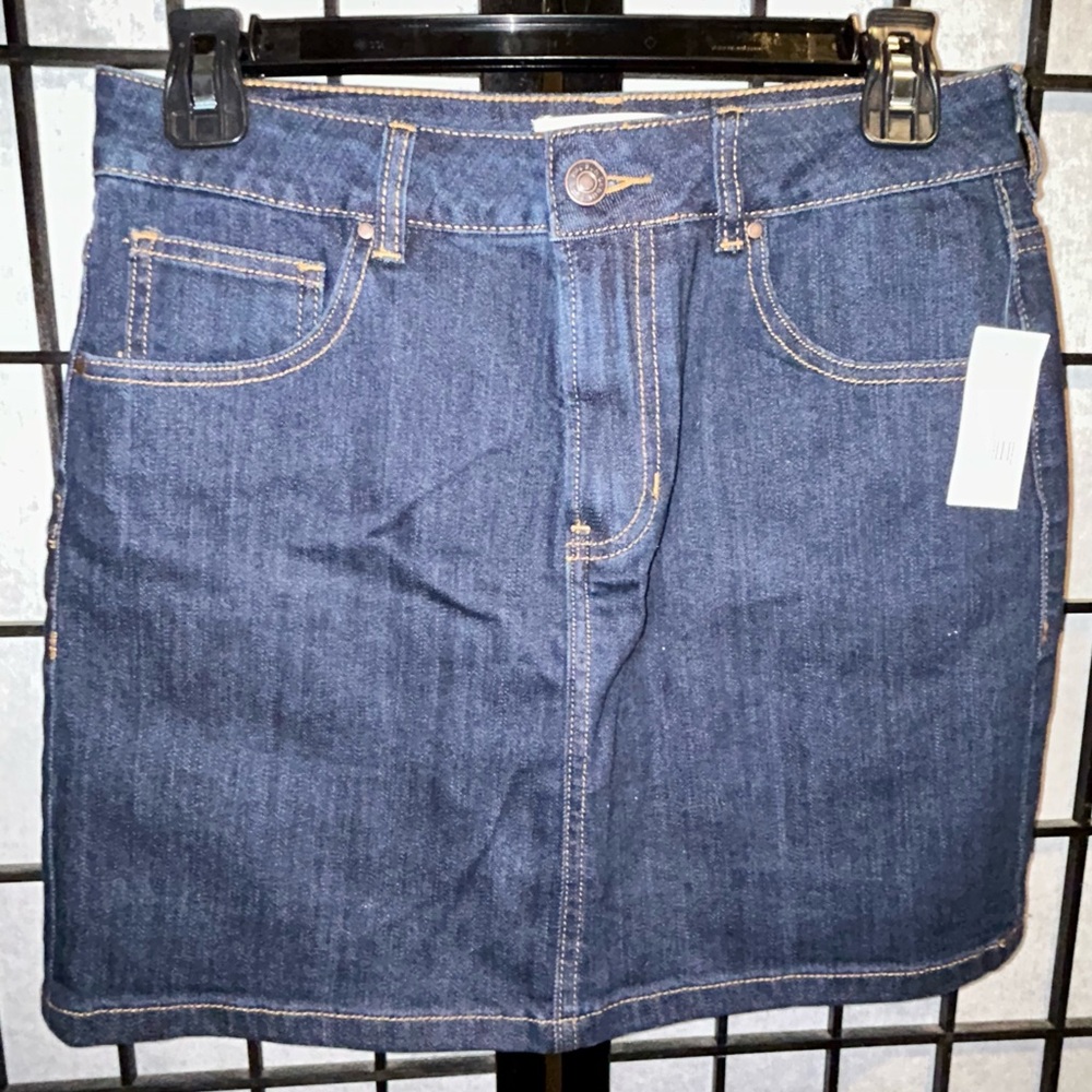 PacSun Blue Denim Mini Skirt